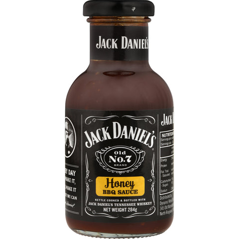 Jack Daniels Honey BBQ Sauce 284g x 6 Pack